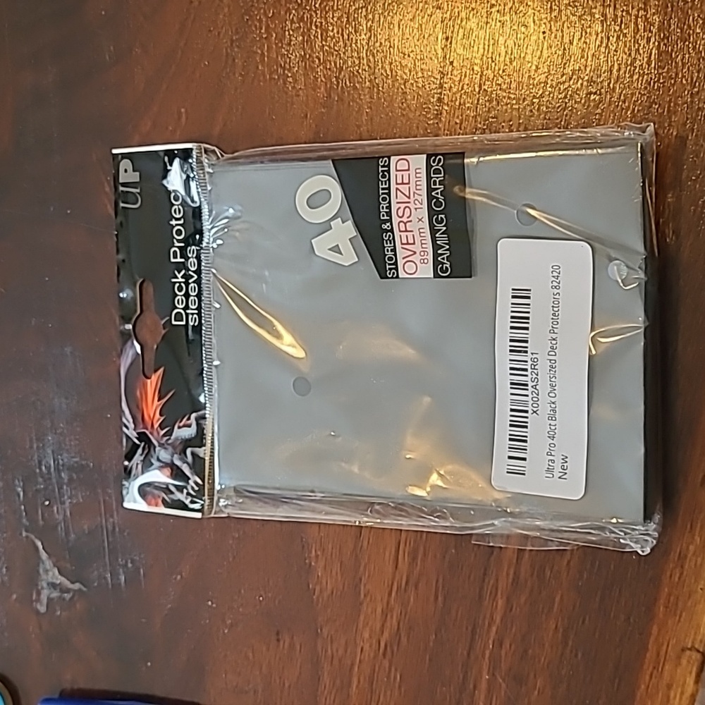 Brand new in package large card protectors